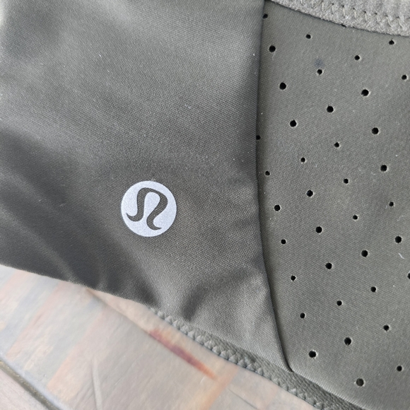 Lululemon Run Times Bra *High Support, B–G Cups Dark Olive 38C - Picture 7 of 10